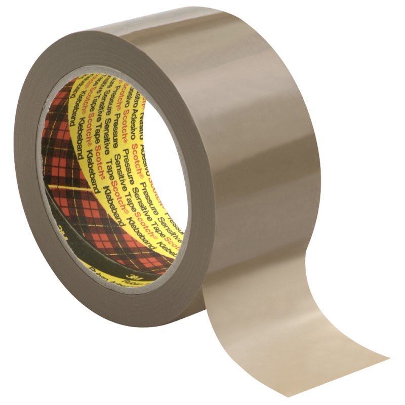 3M Scotch verpakkingstape - 50mm x 66m - Transparant